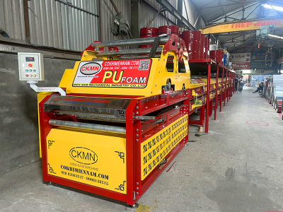 Máy Cán Tôn Xốp Công Nghệ Mới - Xốp Mịn, Độ Nở Tốt - Giảm Đáng Kể Lượng Tiêu Hao Trên Từng Mét Tôn