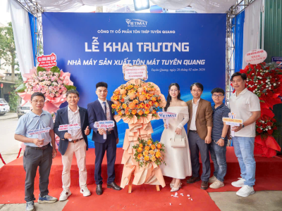 CKMN ĐỒNG H&Agrave;NH LỄ KHAI TRƯƠNG NH&Agrave; M&Aacute;Y T&Ocirc;N M&Aacute;T TUY&Ecirc;N QUANG