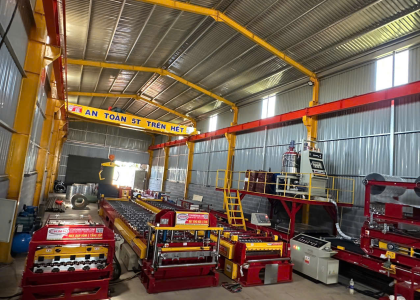 Mở xưởng cán tôn và Những điều cần biết để có lợi nhuận