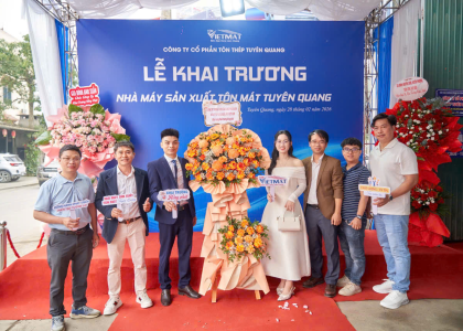 CKMN ĐỒNG H&Agrave;NH LỄ KHAI TRƯƠNG NH&Agrave; M&Aacute;Y T&Ocirc;N M&Aacute;T TUY&Ecirc;N QUANG