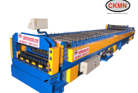 Máy cán tôn 2 tầng giá tốt – Chất lượng đạt chuẩn