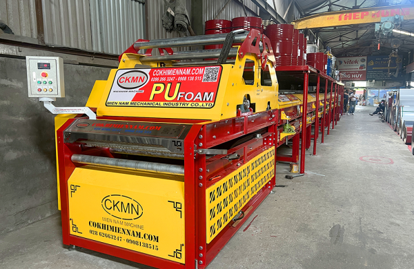 Máy Cán Tôn Xốp Công Nghệ Mới - Xốp Mịn, Độ Nở Tốt - Giảm Đáng Kể Lượng Tiêu Hao Trên Từng Mét Tôn