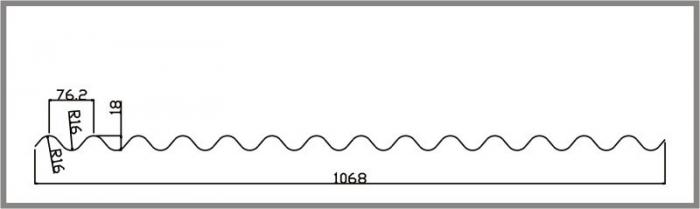 Biên dạng sóng tròn 14,5